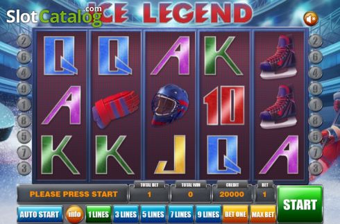 Οθόνη2. Ice Legend Κουλοχέρης