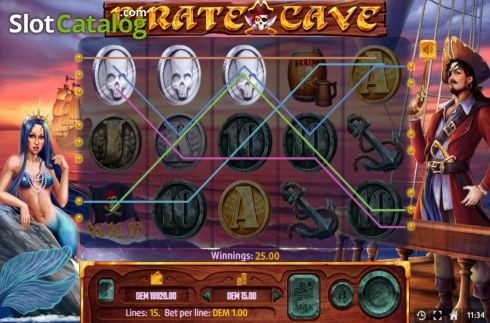Οθόνη4. Pirate Cave (Mancala Gaming) Κουλοχέρης