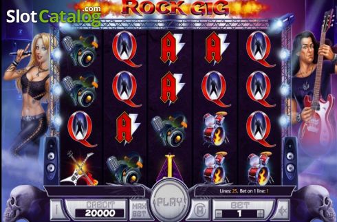 Οθόνη2. Rock Gig Κουλοχέρης