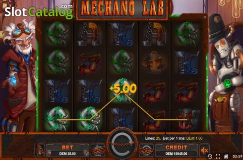 Οθόνη5. Mechano Lab Κουλοχέρης