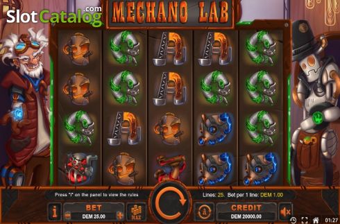 Οθόνη2. Mechano Lab Κουλοχέρης