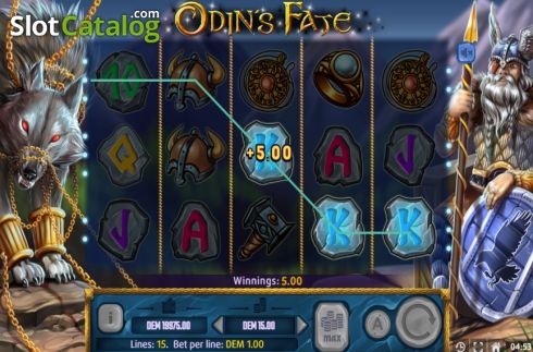 Οθόνη3. Odins Fate Κουλοχέρης