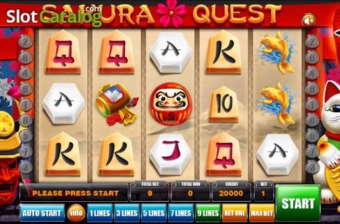 Οθόνη2. Sakura Quest (Mancala Gaming) Κουλοχέρης 