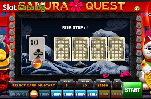 Οθόνη6. Sakura Quest (Mancala Gaming) Κουλοχέρης 