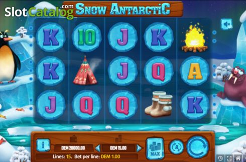 Οθόνη2. Snow Antarctic Κουλοχέρης