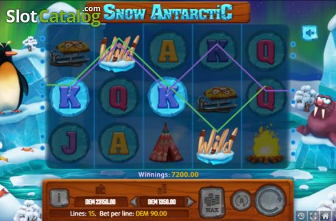 Οθόνη3. Snow Antarctic Κουλοχέρης