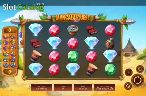 Οθόνη2. Mancala Quest Κουλοχέρης