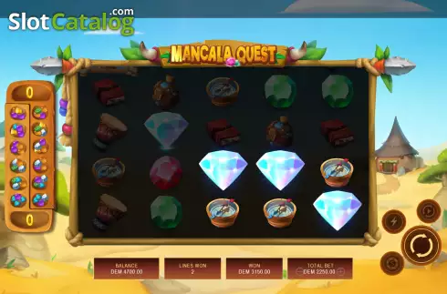 Οθόνη3. Mancala Quest Κουλοχέρης