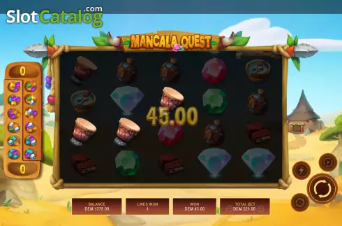 Οθόνη4. Mancala Quest Κουλοχέρης