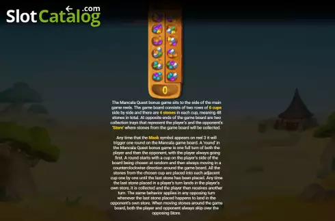 Οθόνη5. Mancala Quest Κουλοχέρης