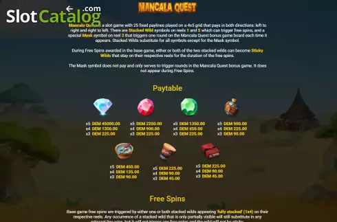 Οθόνη7. Mancala Quest Κουλοχέρης