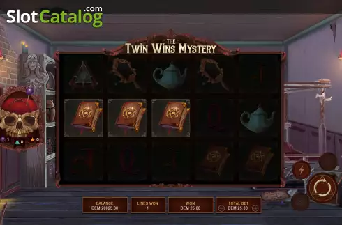 Οθόνη4. The Twin Wins Mystery Κουλοχέρης