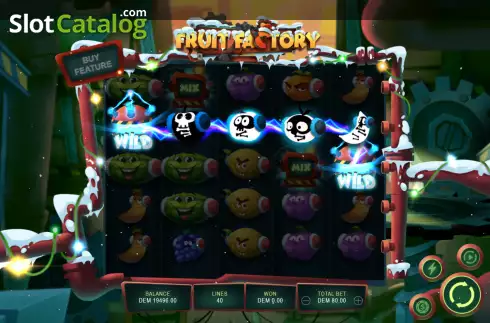 Οθόνη4. Fruit Factory Κουλοχέρης