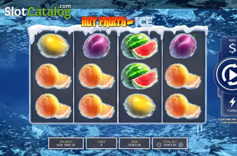 Οθόνη2. Hot Fruits on Ice Κουλοχέρης 