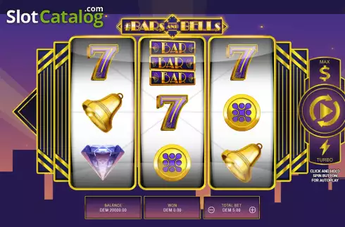 Οθόνη2. #Bars And Bells (Mancala Gaming) Κουλοχέρης
