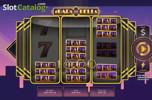 Οθόνη4. #Bars And Bells (Mancala Gaming) Κουλοχέρης