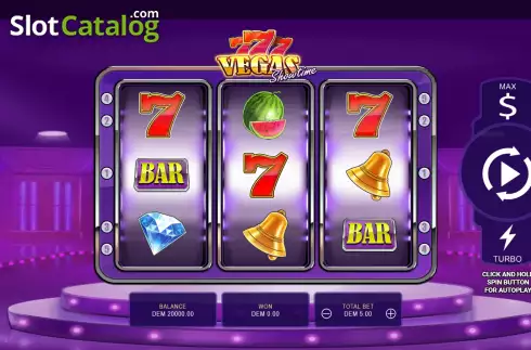 Οθόνη2. 777 Vegas Showtime Κουλοχέρης