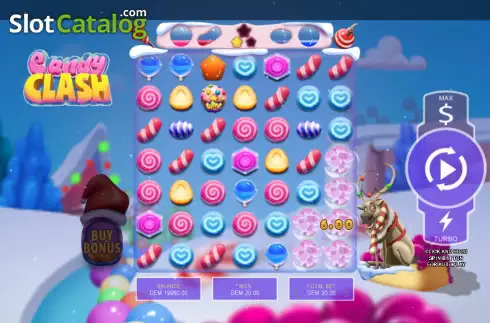 Οθόνη3. Candy Clash (Mancala Gaming) Κουλοχέρης