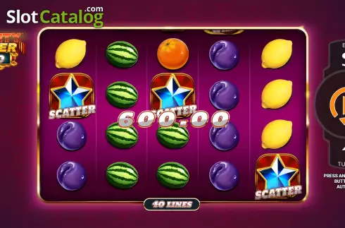Οθόνη3. Fruityliner 40 Κουλοχέρης