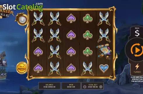 Οθόνη2. Buccaneer Royale Κουλοχέρης