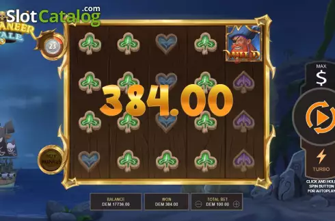 Οθόνη3. Buccaneer Royale Κουλοχέρης