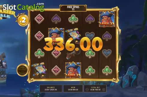 Οθόνη9. Buccaneer Royale Κουλοχέρης