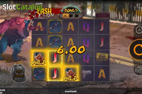 Οθόνη3. Cash Legion Κουλοχέρης 
