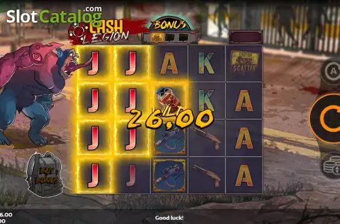 Οθόνη4. Cash Legion Κουλοχέρης 