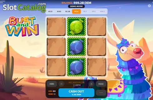 Οθόνη3. Bust and Win Κουλοχέρης