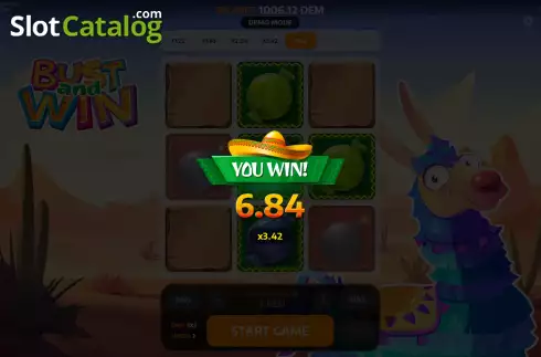 Οθόνη5. Bust and Win Κουλοχέρης