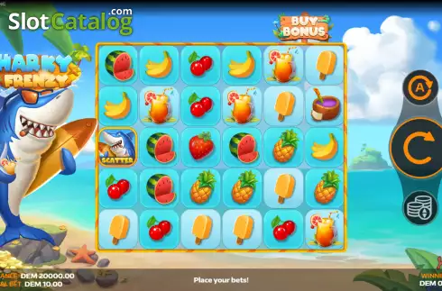 Οθόνη2. Shark Frenzy (Mancala Gaming) Κουλοχέρης