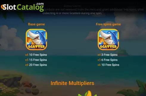 Οθόνη8. Shark Frenzy (Mancala Gaming) Κουλοχέρης