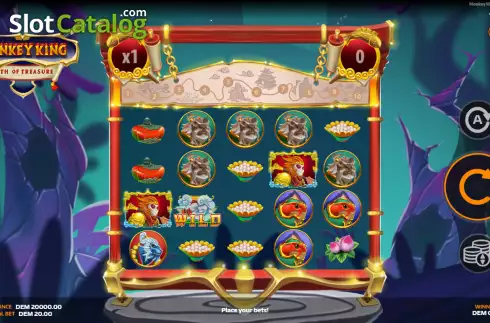 Οθόνη2. Monkey King: Path of Treasure Κουλοχέρης