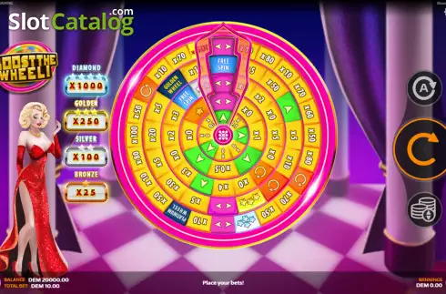 Οθόνη2. Boost the Wheel Κουλοχέρης