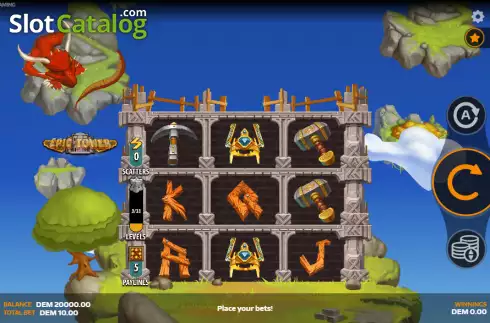 Οθόνη2. Epic Tower Κουλοχέρης 