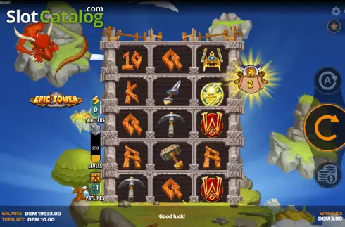 Οθόνη3. Epic Tower Κουλοχέρης 