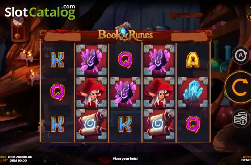 Οθόνη2. Book of Runes Κουλοχέρης