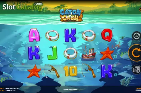 Οθόνη2. Catch N Cash Κουλοχέρης