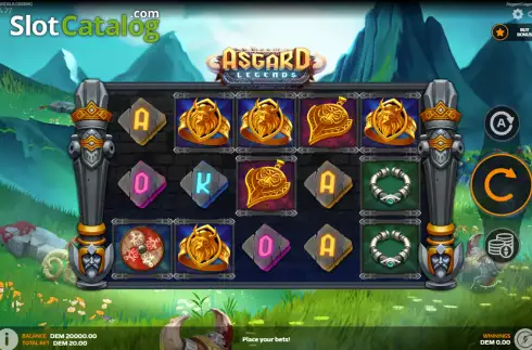 Οθόνη2. Asgard Legends Κουλοχέρης