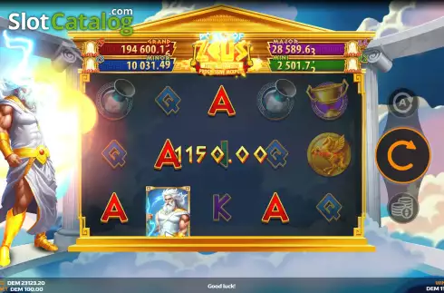 Οθόνη5. Power of Zeus (Mancala Gaming) Κουλοχέρης