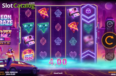 Οθόνη3. Neon Craze Κουλοχέρης