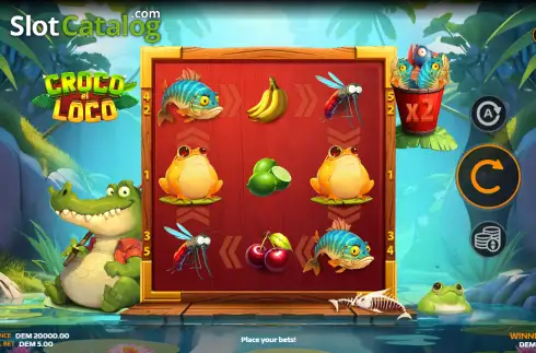 Οθόνη2. Croco el Loco Κουλοχέρης 