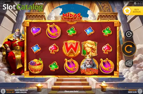 Οθόνη2. Midas: Hand of Fortune Κουλοχέρης 