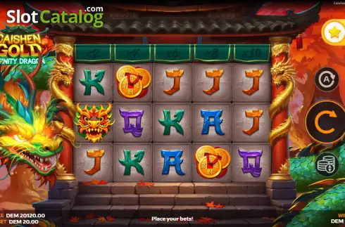 Οθόνη2. Caishen Gold: Infinity Dragon Κουλοχέρης