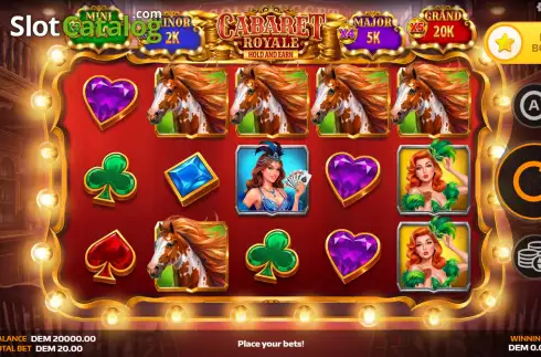 Οθόνη2. Cabaret Royale (Mancala Gaming) Κουλοχέρης