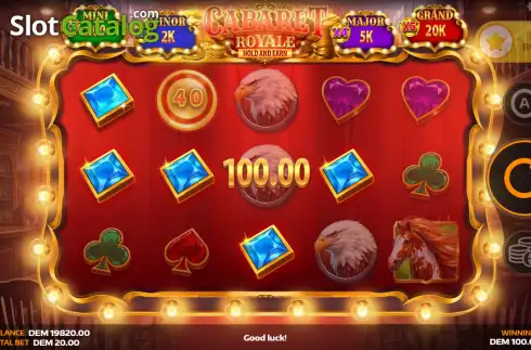 Οθόνη3. Cabaret Royale (Mancala Gaming) Κουλοχέρης