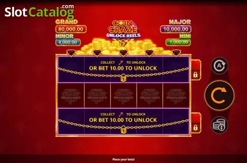 Οθόνη2. Coin Craze: Unlock Reels Κουλοχέρης 