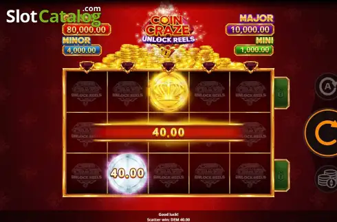 Οθόνη3. Coin Craze: Unlock Reels Κουλοχέρης 