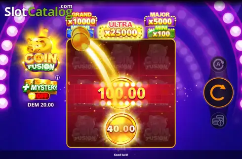 Οθόνη3. Coin Fusion Κουλοχέρης