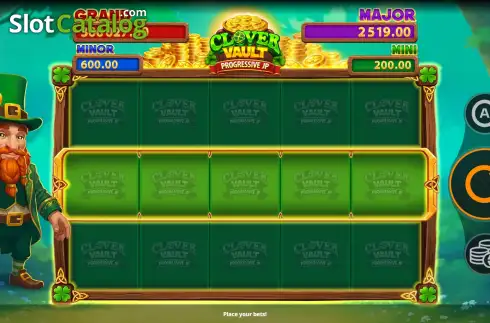 Οθόνη2. Clover Vault: Progressive JP Κουλοχέρης
